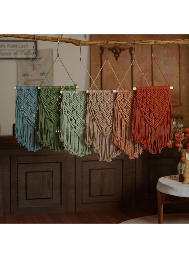 انتيكيانو مكرمية صغيرة للتعليق على الحائط بتصميم بوهيمي - Image 4