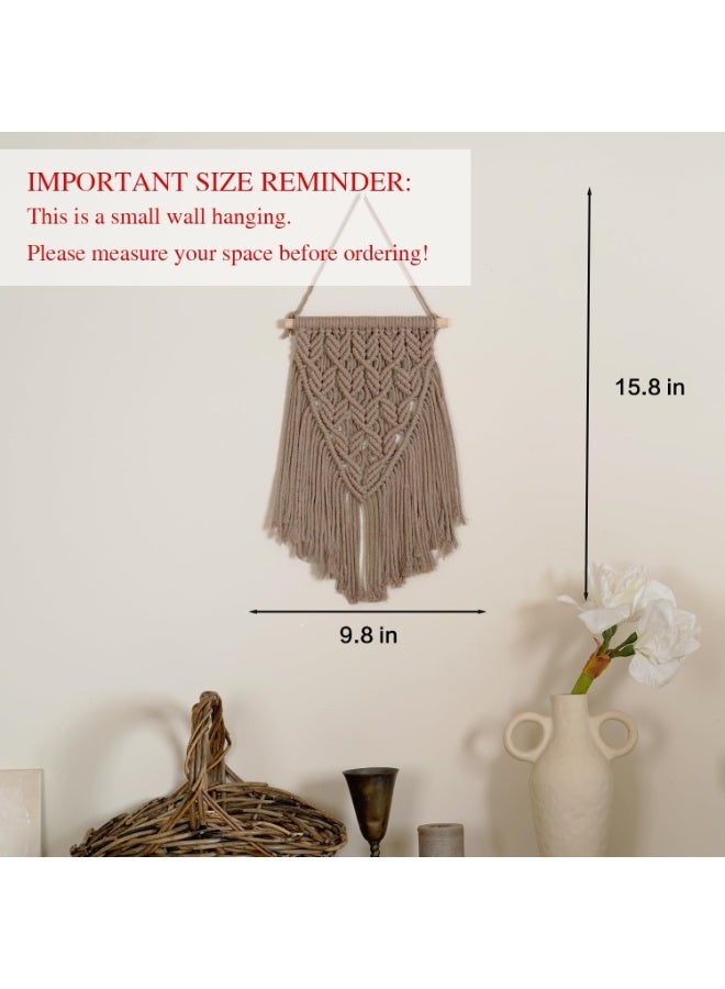 انتيكيانو مكرمية صغيرة للتعليق على الحائط بتصميم بوهيمي - Image 2