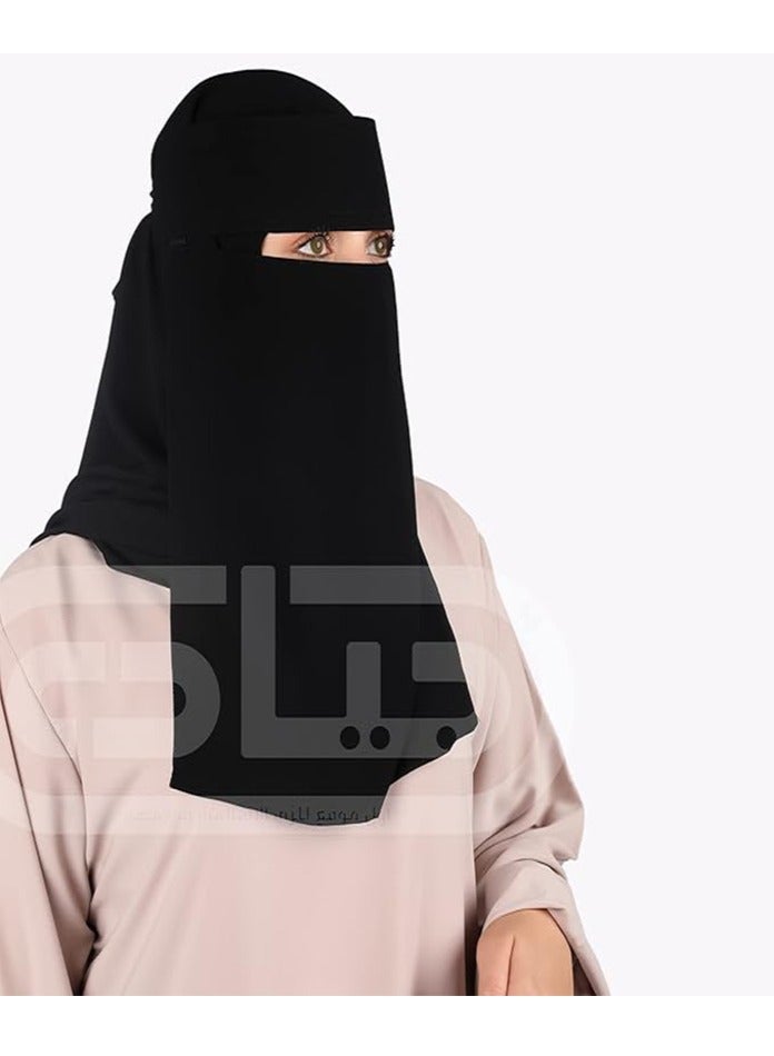 Saudi niqab with pendant - Image 3