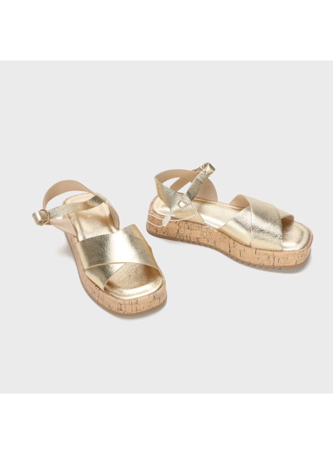 Zara صنادل أطفال عصرية على منصة - أحذية صيفية أنيقة ومتعددة الاستخدامات - Image 3