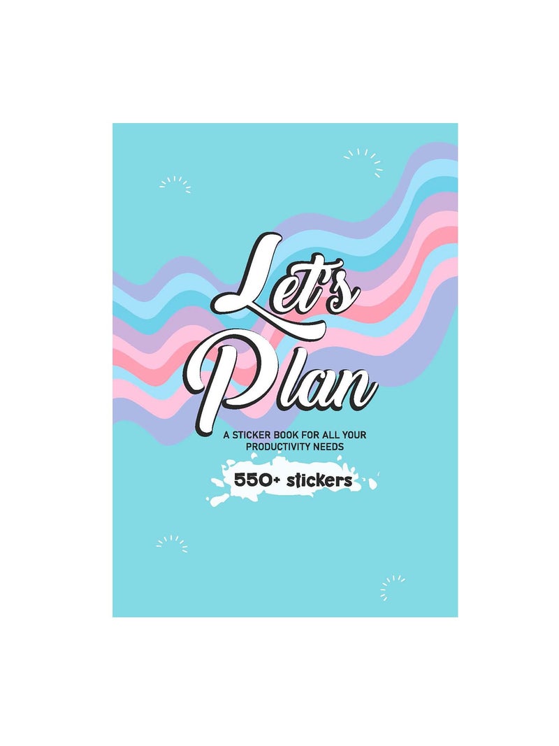 DOODLE 550+ Colourful & Quirky Stickers – 10-Page Self-Adhesive Sticker Booklet for Girls, Kids, Teens & Adults – Fun Decorative Stickers for Planners, Scrapbooks & Gifting (Get Ahead) - Image 5