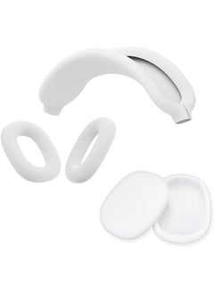 Silicone Case Cover For Airpods Max Headphones Anti Scratch Ear Pad Case Cover For Airpods Max Accessories Soft Silicone Skin Protector For Airpods Max