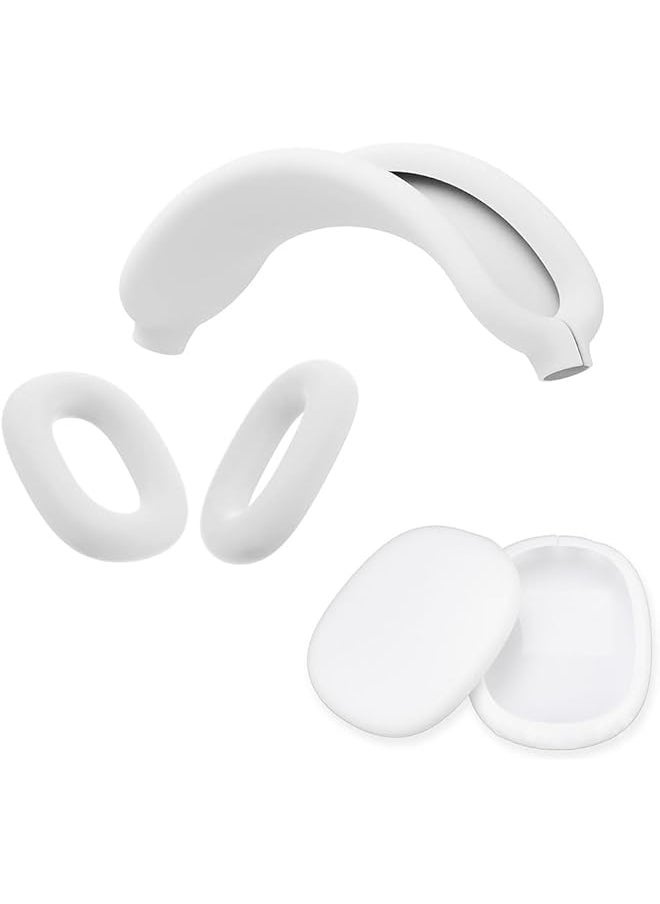 erorex - Silicone Case Cover For Airpods Max Headphones Anti Scratch Ear Pad Case Cover For Airpods Max Accessories Soft Silicone Skin Protector For Airpods Max - Image 1