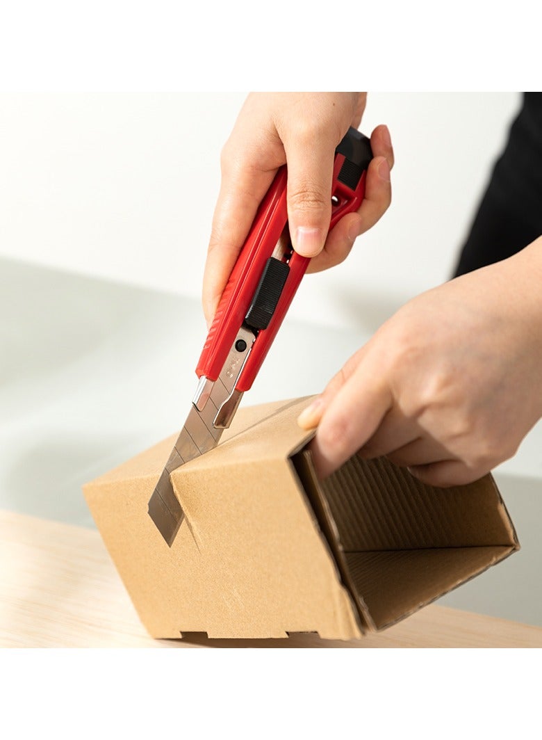 ديلي سكين تقطيع ديلي - 8 شفرات فولاذية سناب أوف SK5، تصميم متين، أحمر/أزرق، E2041 - Image 4