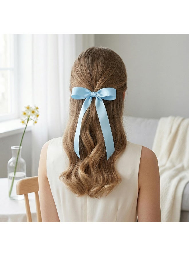 Baby Blue Satin Ribbons 25mm, Gift Wrap Ribbon for Gift Wrapping, Wedding Car, Christmas Craft, 22m - Image 5
