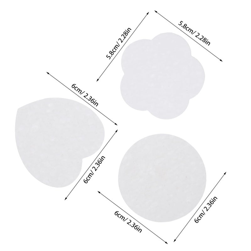 3D Foam Texture Painting Paper Kit Round Flower And Heart Shape DIY Craft For Kids - Image 3