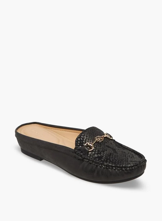 Flora Bella By Shoexpress Flora Bella Women Buckle Accent Mules