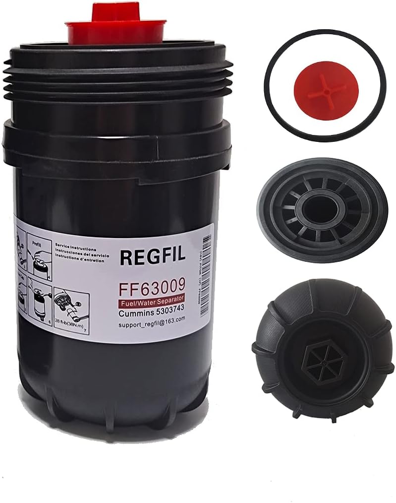 REGFIL Fleetguard Fuel Filter/Water Separator - Replaces 5319680 5308722 5303743 FF63054NN for Cummins Wirtgen W100CFI W120CFI QSB6 - Image 4