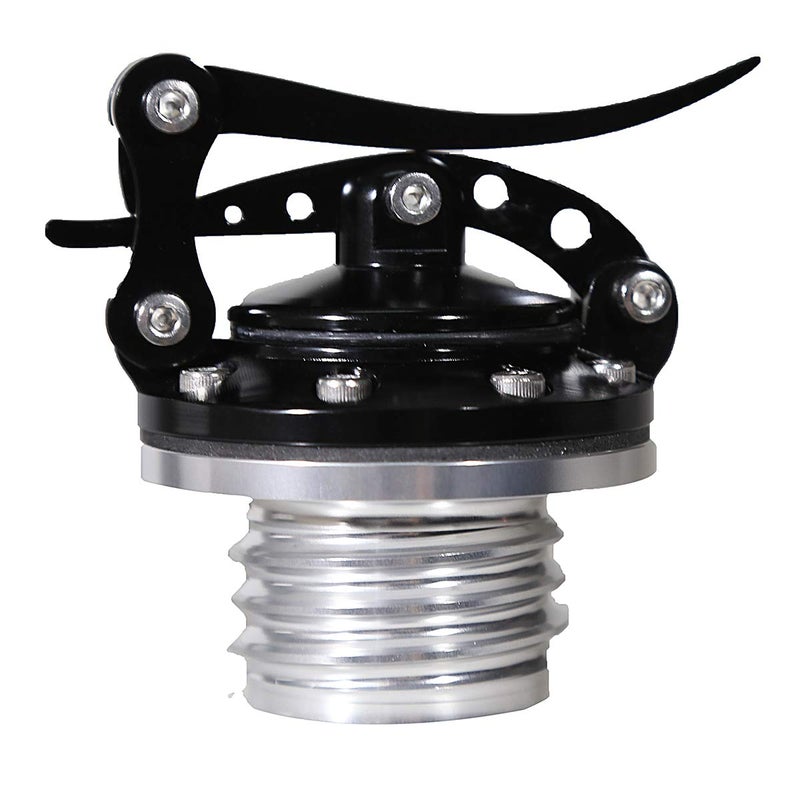 Motorcycle Black Gold Quick Release Fuel Gas Tank Oil Cap For Harley Sportster XL 1200 883 X48 Dyna Model Black