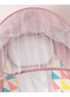 babyhug Babyhug Electric Rocker with 5-Point Harness and Remote, Vibrations, Mosquito Net, Music, 0 Months+, 71.5 x 61.5 x 71.5 cm  - Image 3