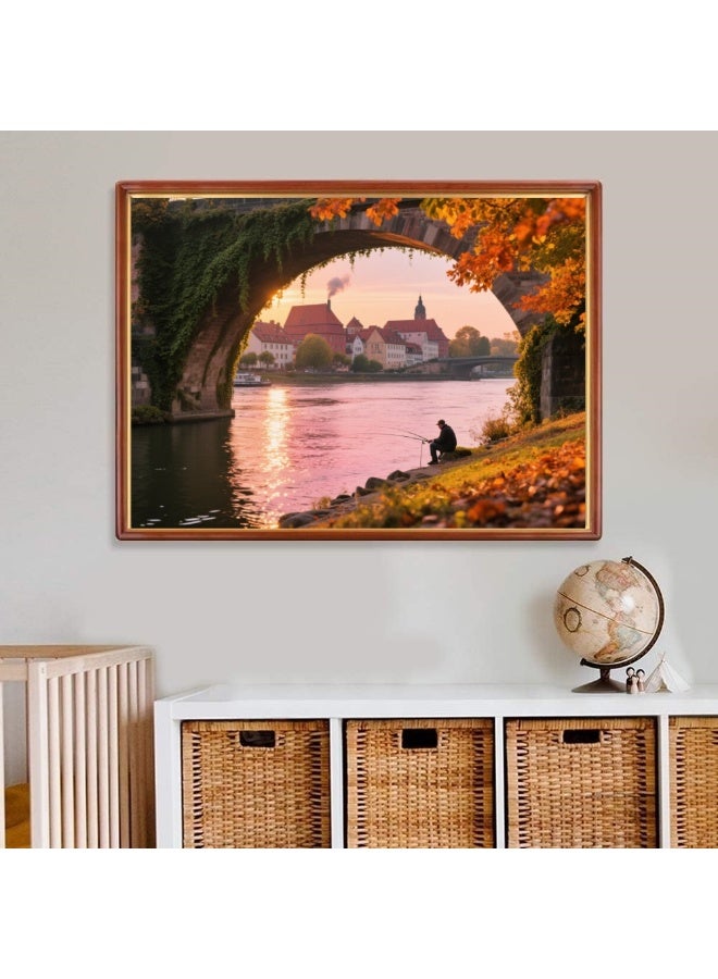 1000 Basel Scenery Puzzles - Creative Design Patterns, Rich and Colorful Art Experience, Suitable for Adults and Children - Image 2