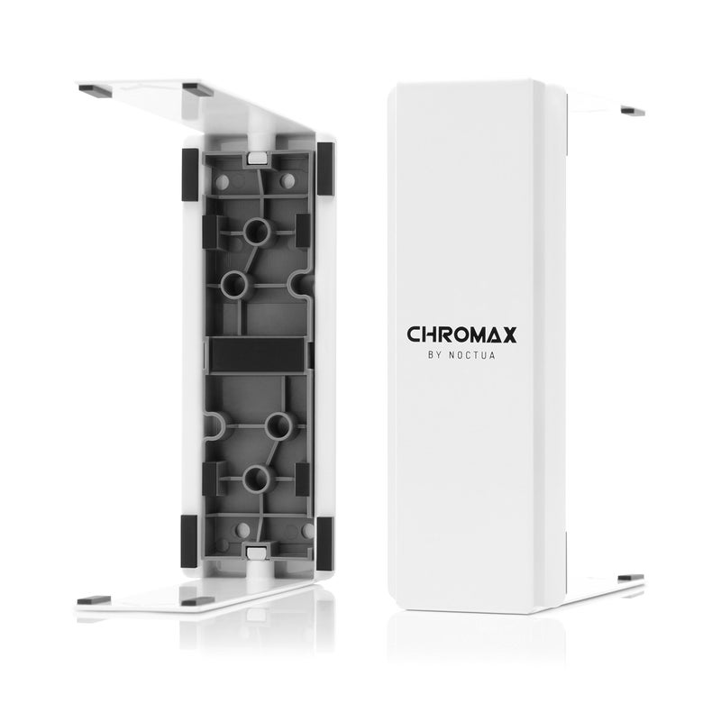 Noctua NA-HC2 chromax.White, Heatsink Cover for NH-U12S, NH-U12S TR4-SP3, NH-U12S DX-3647 & NH-U12S SE-AM4 (White) - Image 1