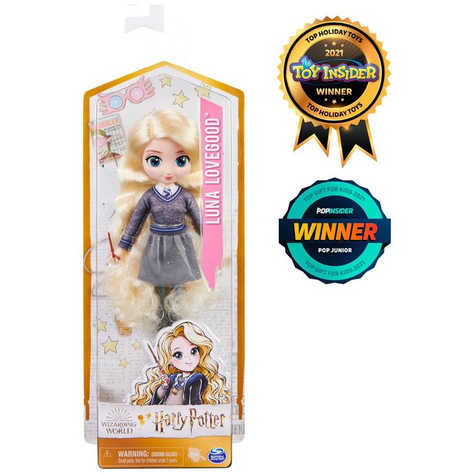 WIZARDING WORLD Harry Potter, 8-inch Luna Lovegood Doll, Kids Toys for Ages 5 and up - Image 5