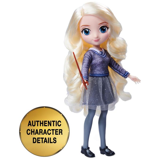 WIZARDING WORLD Harry Potter, 8-inch Luna Lovegood Doll, Kids Toys for Ages 5 and up - Image 3