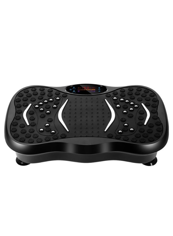 ICON Vibration Exercise Platform – Full Body Vibration Machine with Resistance Bands & Remote Control – Multiple Speed Levels – Home Fitness Equipment- Black - Image 1