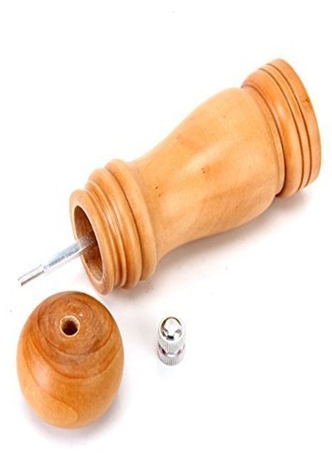 LuxafareTraditional Wooden Salt & Pepper Shakers with Adjustable Coarseness Refillable Stainless Steel Mechanism for Kitchen Dining Table Set | Best Kitchen Tools, 8inch - Image 4