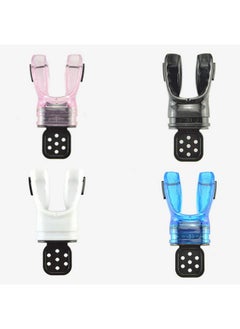 Tookie Scuba Diving Mouthpiece Denpetec Scuba Diving Mouthpiece Practical Gear Silicone Bite Moldable Scuba Diving Dive Mouthpiece Regulator With Tie Wrap For Adults(Blue)  - Image 3