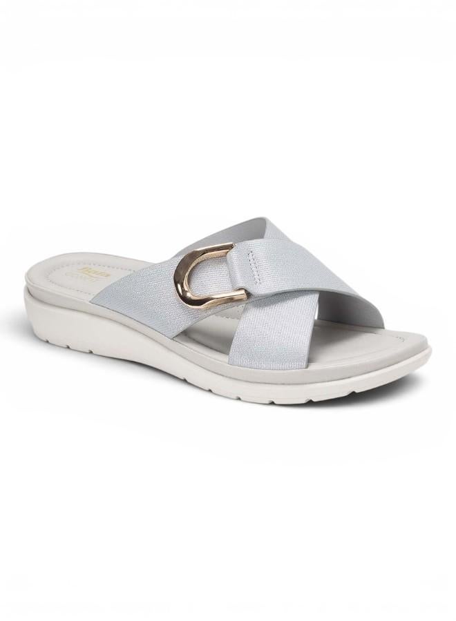 Bata Casual Buckle Strap Slide Sandals - Image 2