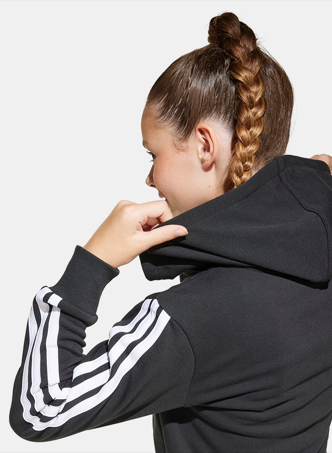 Adidas Essentials Full-Zip Hoodie Kids - Image 4