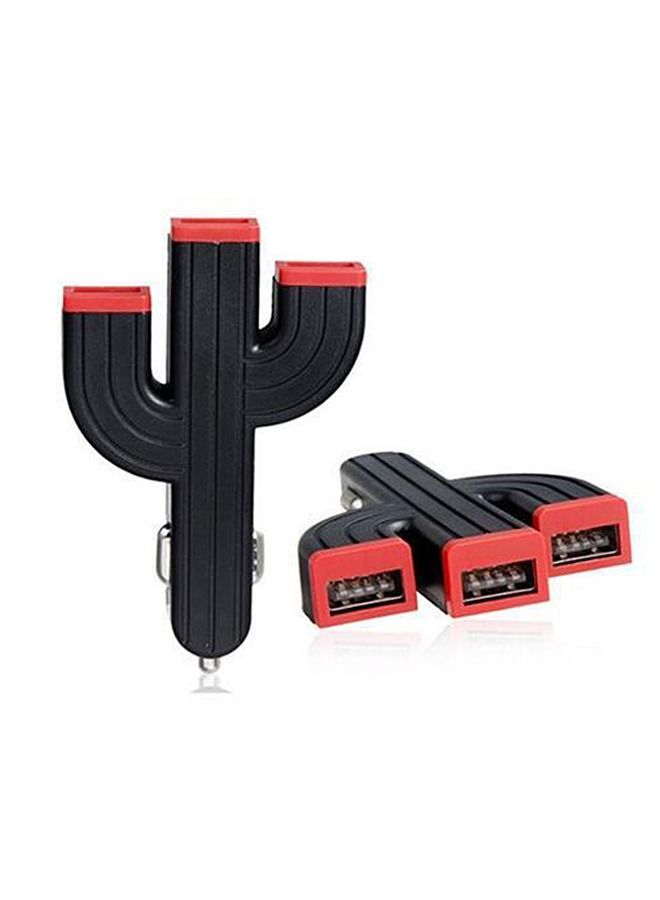 3 اكس ار شاحن سيارة 3XR ثلاثي USB مخرج تيار مباشر 5 فولت 4.2 أمبير تيار مستمر 12 فولت - Image 1