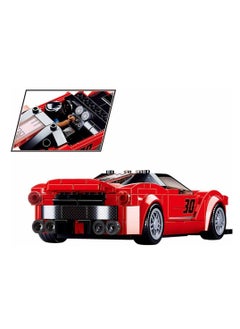 Sluban Sluban - Model Bricks Italian Red Super Car 262 Pieces - M38-B0955  - Image 3