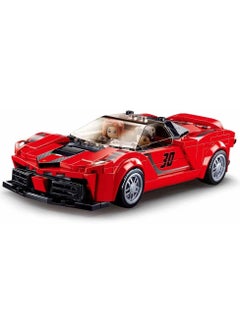 Sluban Sluban - Model Bricks Italian Red Super Car 262 Pieces - M38-B0955  - Image 2