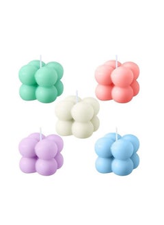 Generic Scanted mini bubbles candles /3 pcs multi colour  - Image 1