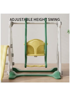 FULL JOY 3*1Polar Bear Slide with a Swing +Basketball  - Image 3