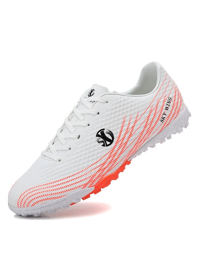 SKY WING Men's Soccer Cleats Women Outdoor Frim Ground Football Shoes | Unisex, Adult, Lacrosse, Baseball, Rugby Boots, Flag, Game, Trainer Training. - Image 1