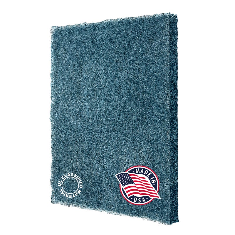 CoreCarbon 20x30x1 Cut To Fit Furnace & Air Conditioner Washable Reusable High Air Flow Polyester Fiber Filter Media, Made in USA (20" x 30" x .75" actual) - Image 1