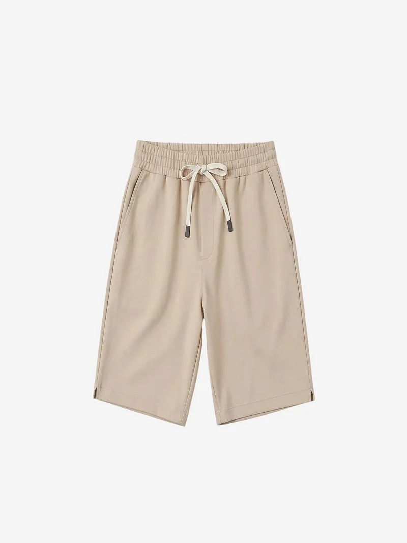 TOMMY Men's Mid Waist Jersey Shorts