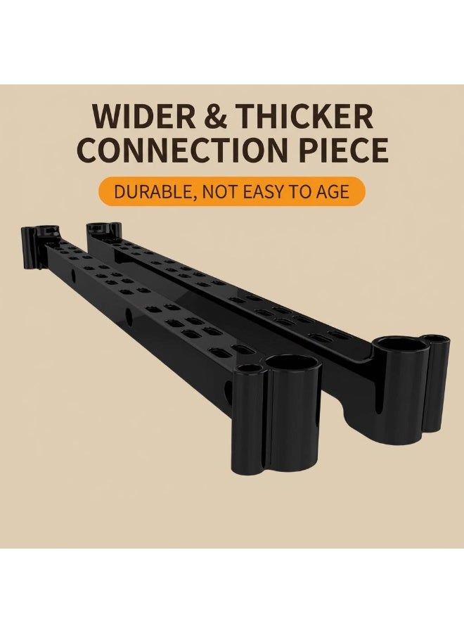 WALALLA 4-Tier Storage Cabinet with Magnetic Handle Doors - Versatile Organizer for Living Room & Kids' Room, Perfect for Clothes & Daily Items Storage - Image 5