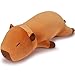 Auspicious beginning 19 Large Capybara Plush Stuffed Animal Cute Capybara Plush Pillow Plushies Big Sleeping Hugging Stuffed Animal Cute Body Pillow Birthday Gifts for Kids Girls Boys - Image 2