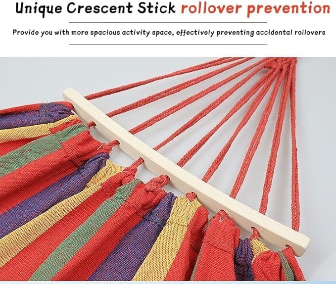 Harmony Home Premium Double Beach Hammock – Adjustable Height with Space Saving without Steel Stand and Carrying Case 200KG Capacity - Image 5