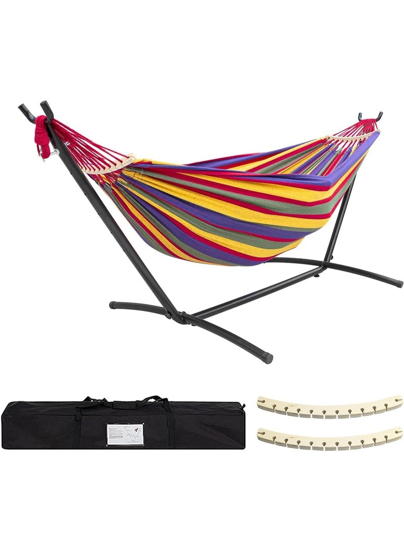 Harmony Home Premium Double Beach Hammock – Adjustable Height with Space Saving without Steel Stand and Carrying Case 200KG Capacity - Image 2