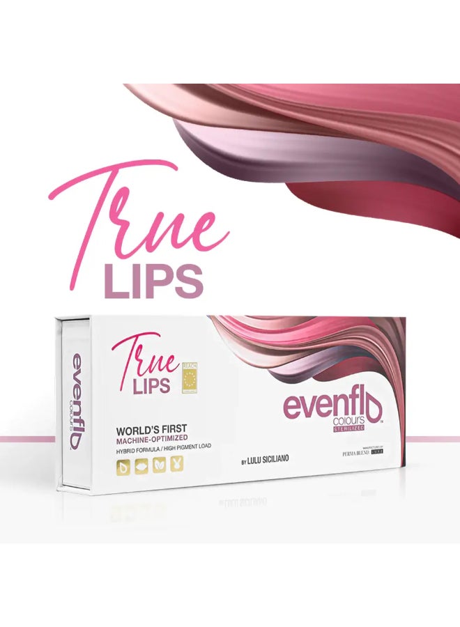 Evenflo True Lips Pigment Kit By Lulu Siciliano  100% Vegan, Professional Lip blush Ink Set Of 6X15Ml - Image 2
