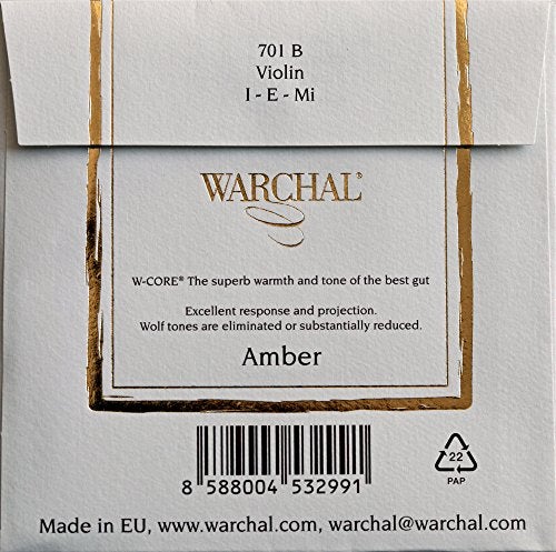 Warchal Amber Violin E String with Ball - Image 2