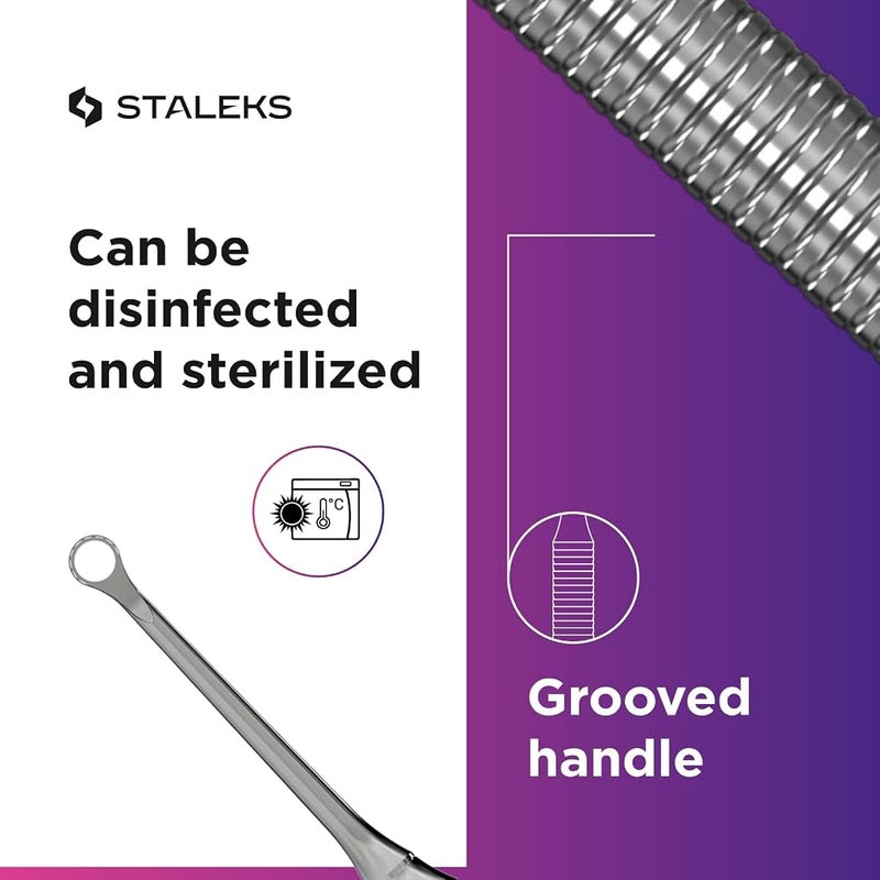 ستالكس برو أداة STALEKS PRO مزدوجة الاستخدام لإزالة الطبقة الخارجية للأظافر، ترفع وتزيل الطبقة الخارجية بكفاءة - Image 5