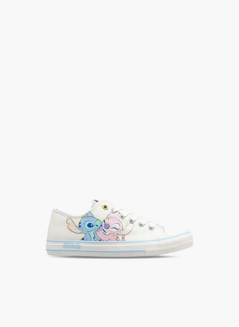 ديزني Girls Lace-Up Ankle Sneakers