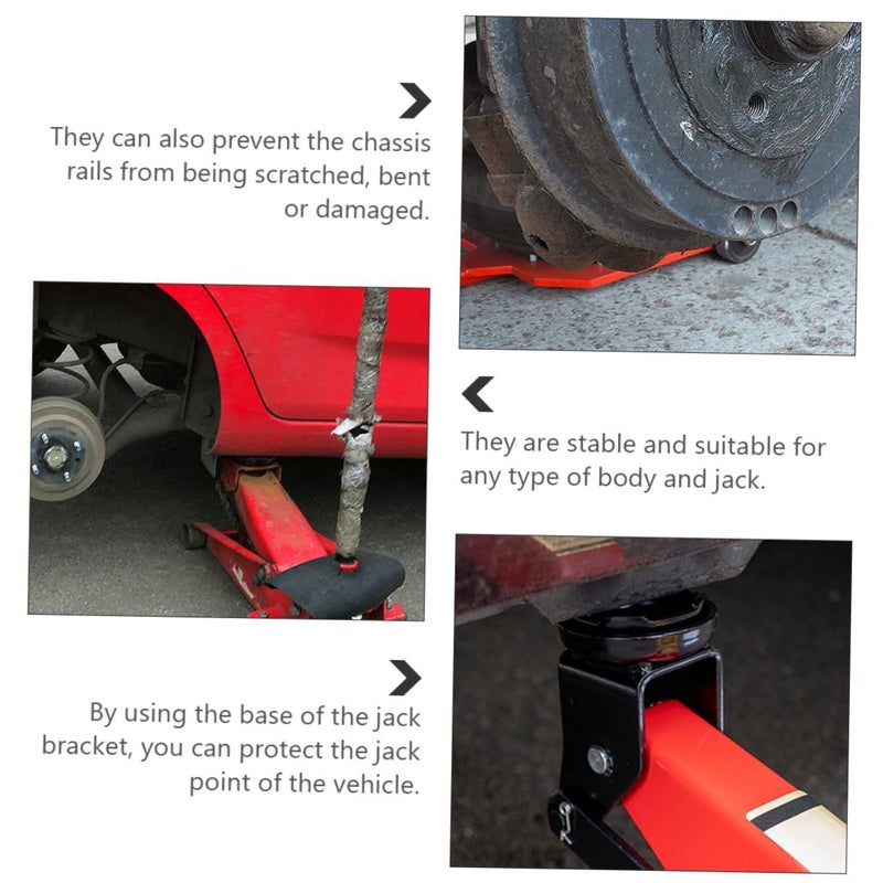 3pcs Car Lift Pad Non Rubber Pinch Weld Protector Jack for Vehicle Repair - Image 4