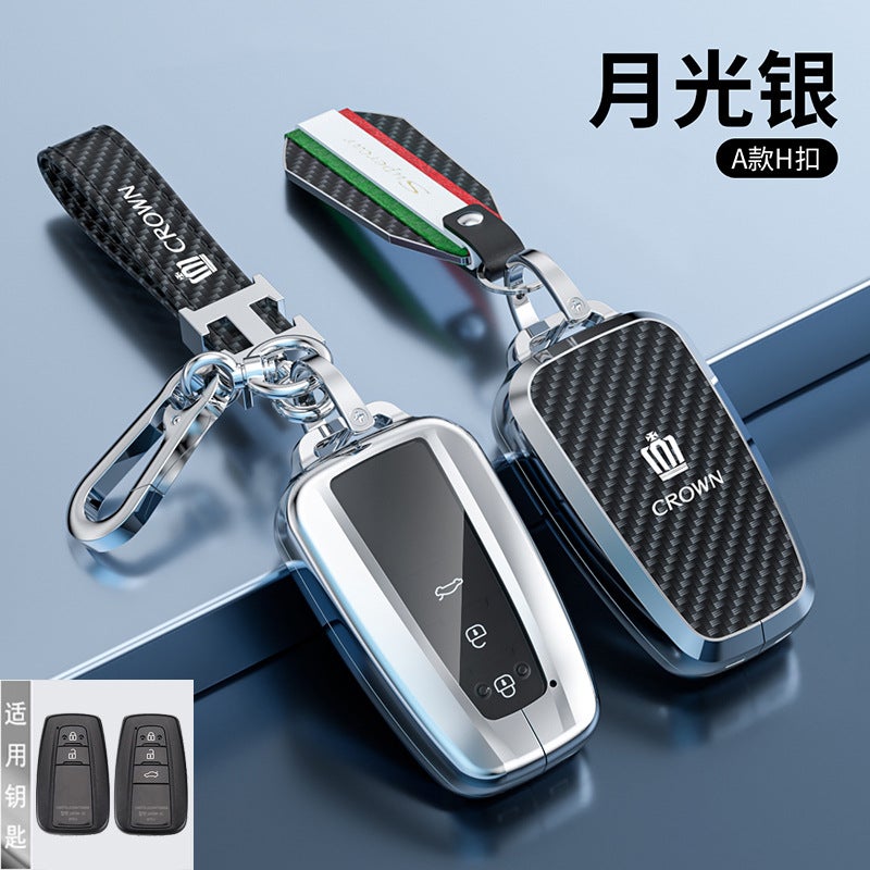 Applicable To Toyota Crown Land Key Set 2023 Wilfa 2018/15 14 Generation Road Car Bag Buckle Shell - Image 3