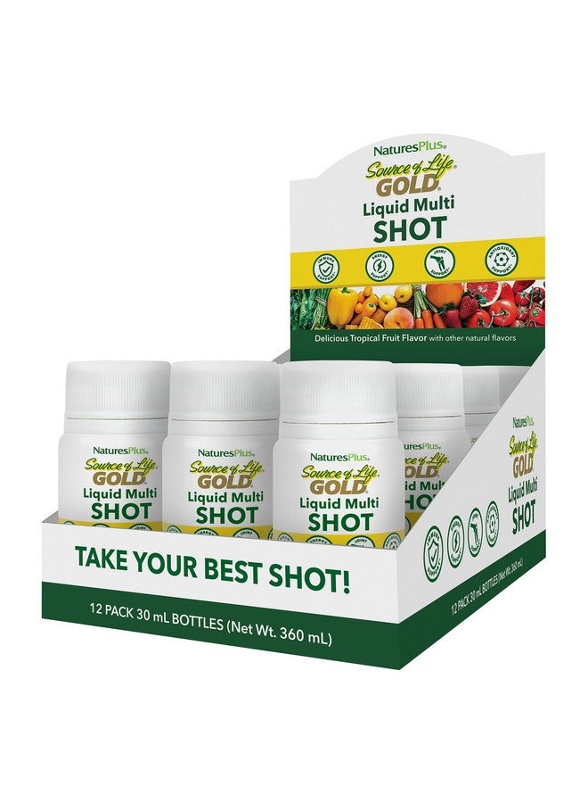 Natures Plus Source of Life Gold Liquid ONE Shot CASE - Image 1