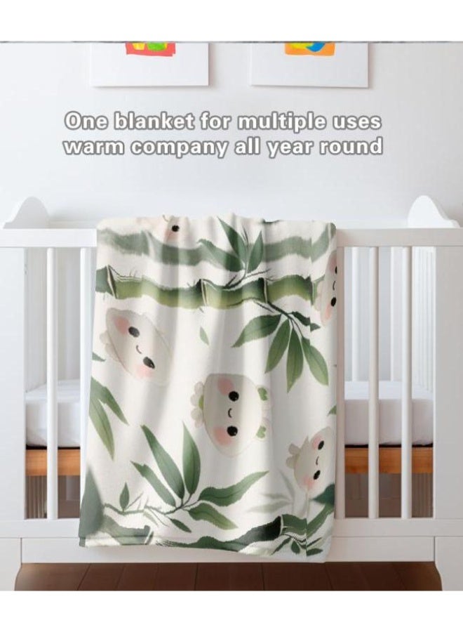 عام بطانية رقيقة من الفانيلا الكرتونية للأطفال والرضع (دافئة ومريحة، ومناسبة للنوم والألعاب) 70 سم * 100 سم - Image 3