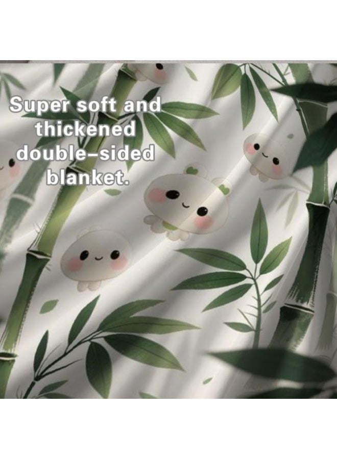 عام بطانية رقيقة من الفانيلا الكرتونية للأطفال والرضع (دافئة ومريحة، ومناسبة للنوم والألعاب) 70 سم * 100 سم - Image 4