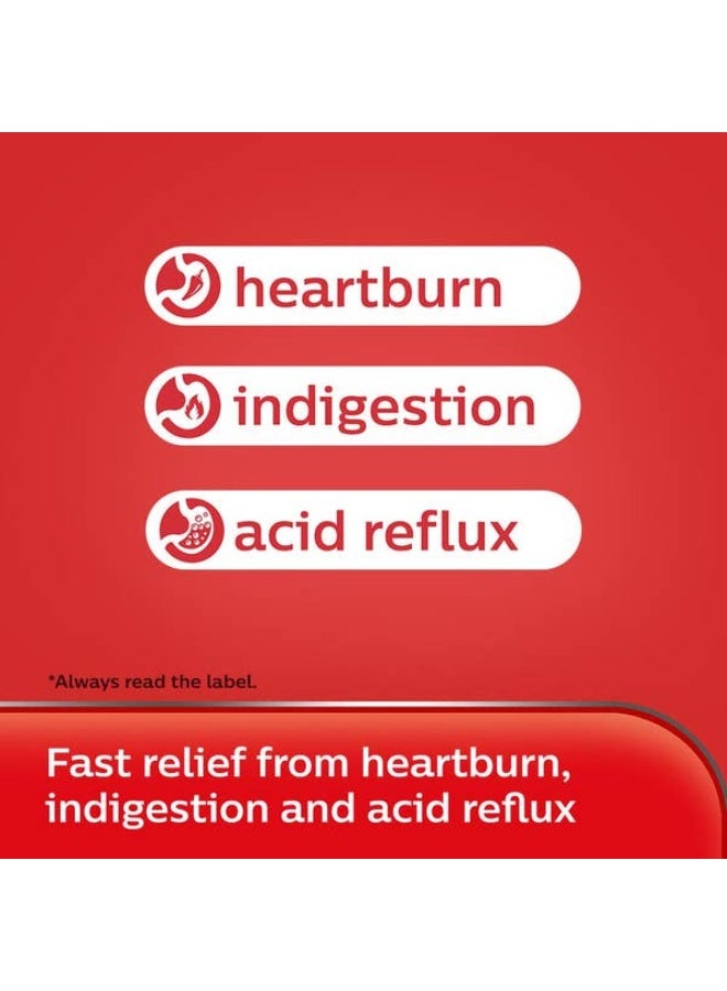 BAYER Rennie For Heartburn Chewable Peppermint Tablets 96's - Image 2