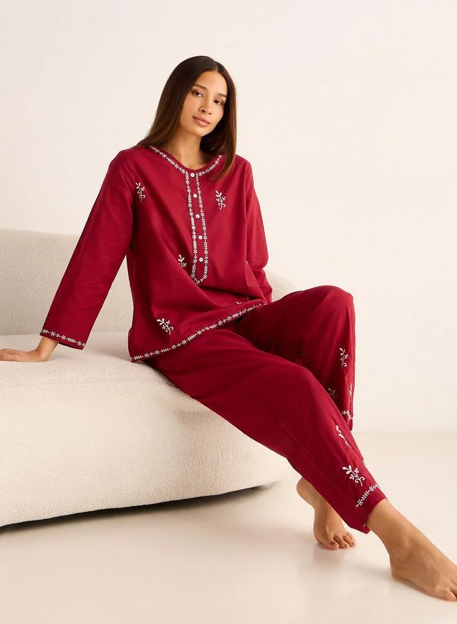 Splash FAV Pyjama Set Top and Pants Cotton