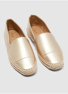 ELLA Espadrilles In Metallic  - Image 5