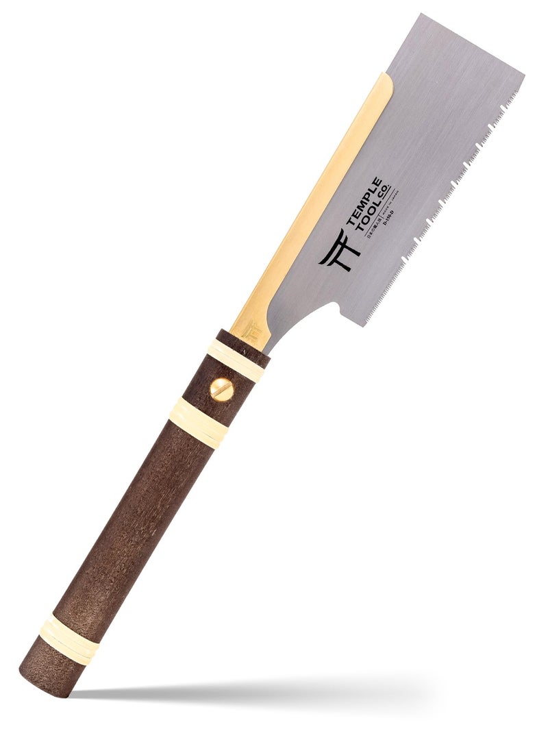 Temple Tool Japanese Pull Saw - Dozuki 6 for Ripcut and Crosscut - Hand Saw for Dovetails, Tenons, Fine Joinery - Dovetail saw - Temple Tool Co. - Image 1