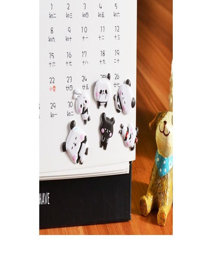 DEOXY Pack of 4 Panda Three-Dimensional PVC Bubble Children's Kindergarten Children's Reward Stickers 3D Envelope Seal Decorations (DX-0017) - Image 4