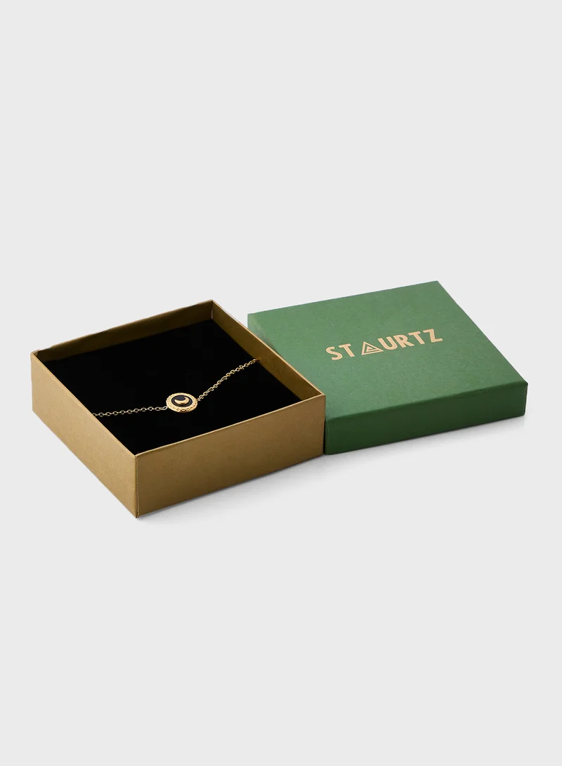 Staurtz Cresent Moon Bracelet